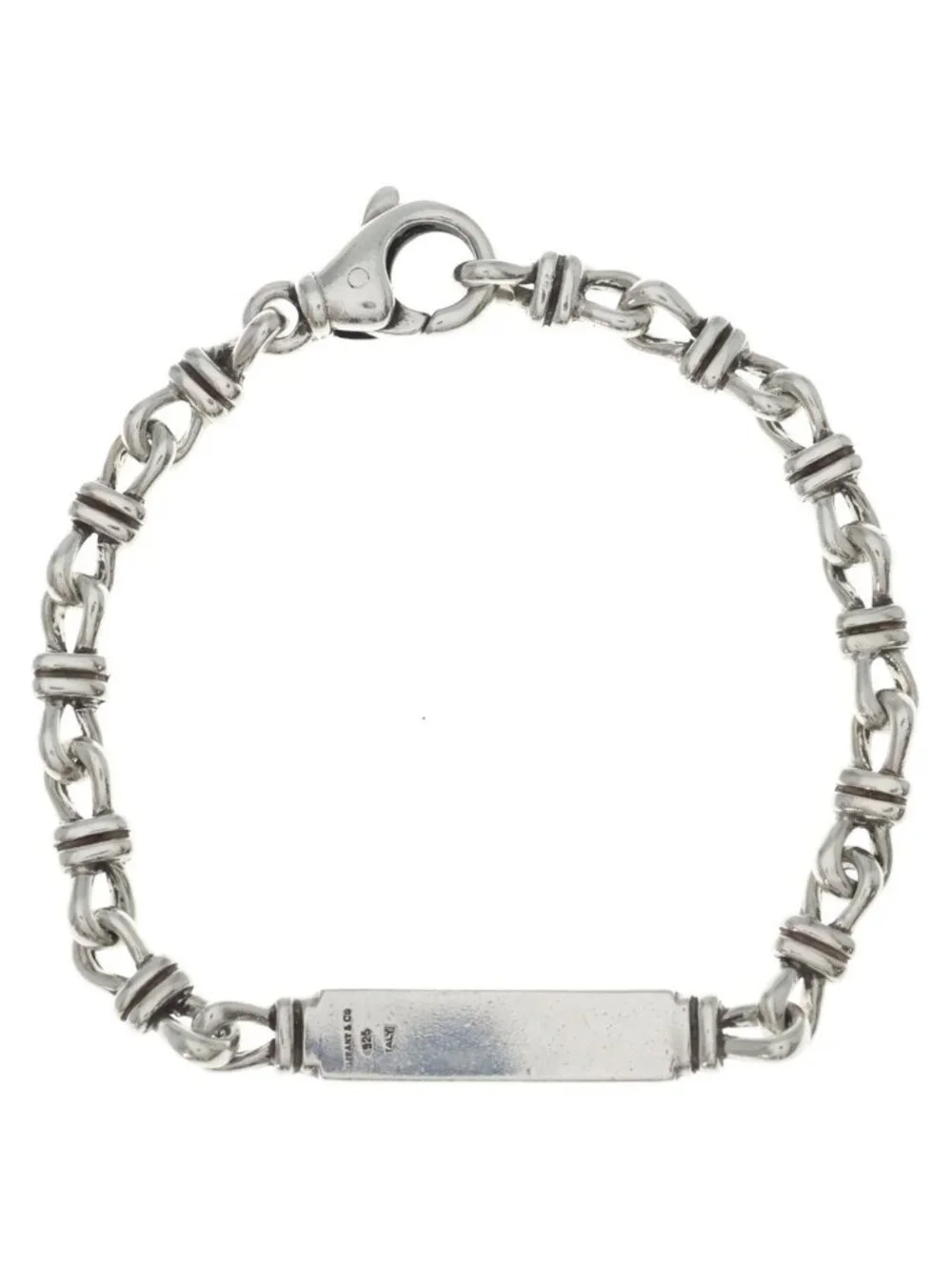 Tiffany & Co Vintage Knot Link ID Bracelet Not Silver